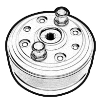 Testa MBK AV 10 con inserto d.50 LC